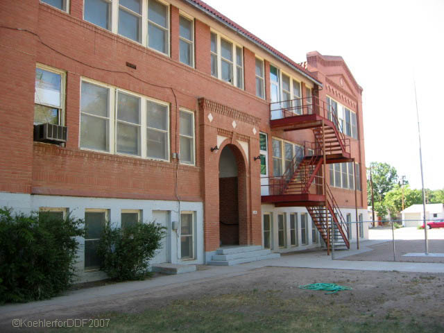 Fowler High School, Colorado, 1958