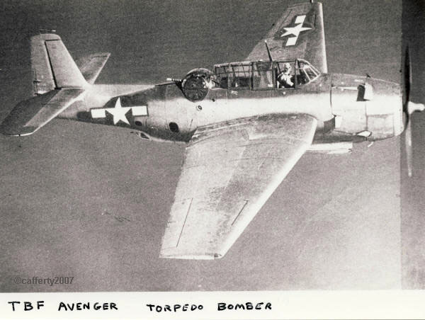 TBF Avenger Torpedo Bomber, WWII